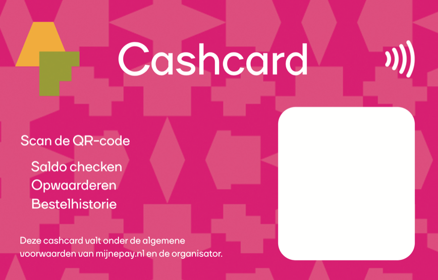 Cashcard balanskaart van mijnepay.nl