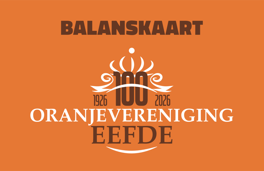 Balanskaart van Oranjevereniging Eefde